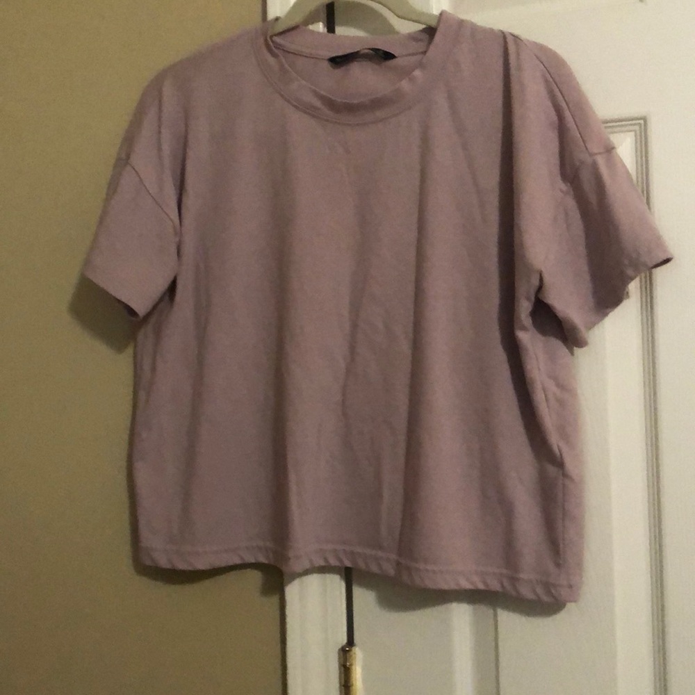 Blush Boxy Tee
